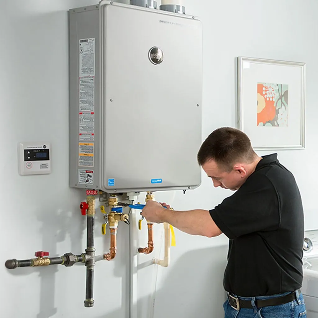 tankless water heater repair in Glyndon, MN